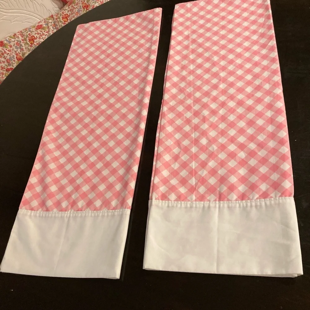 Vintage pair of King sized Springmade pillow cases